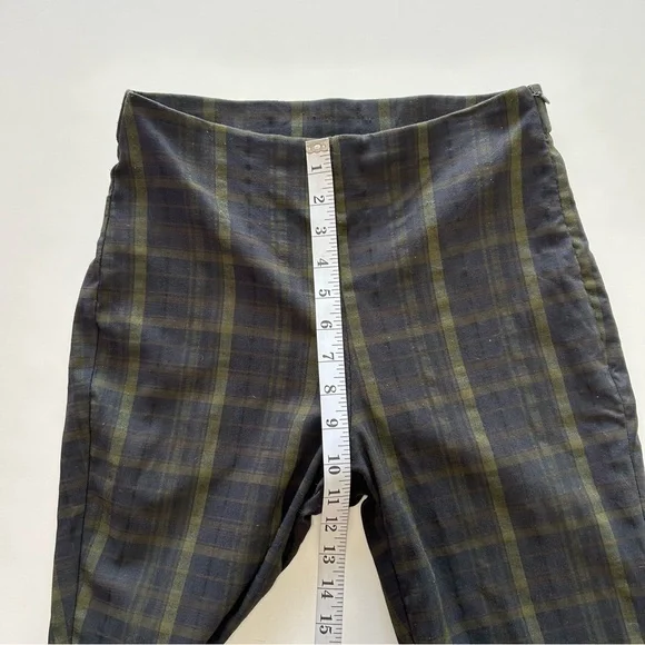 Worthington Dark Plaid Trousers - Picture 3 of 10